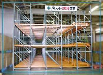 Gwthiwch Back Pallet Racking System