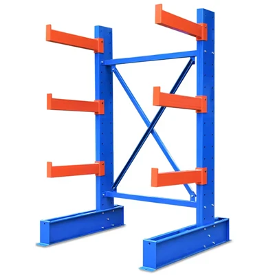 Systemau racio Cantilever